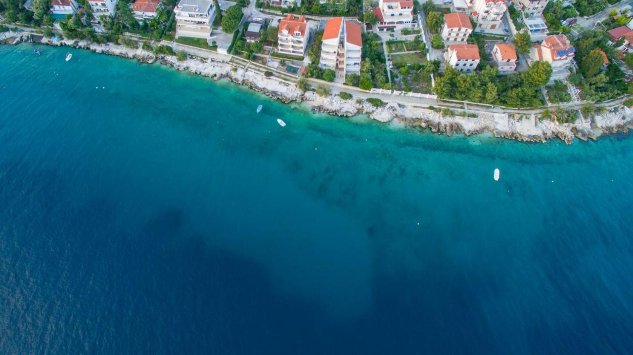 Holiday Home Olive Exclusive - 8 People, Heated Pool, Okrug Gornji, Sea View Trogir Exterior photo